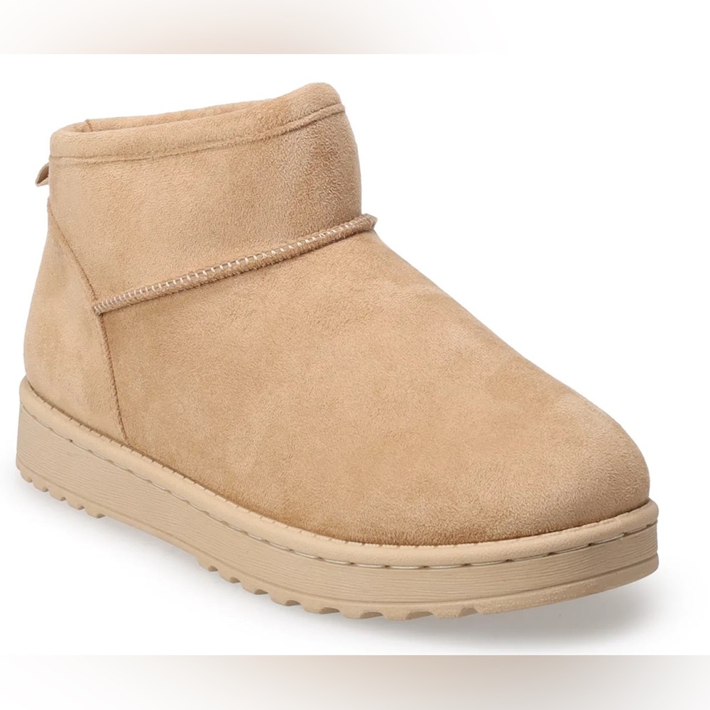 Booties Suede Ankle size 7.5 new in box - Picture 2 of 6